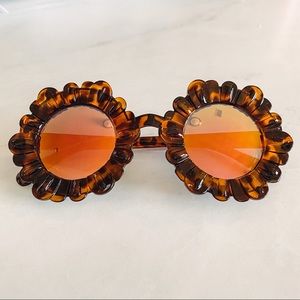 Brand New Flower Petal Sunglasses